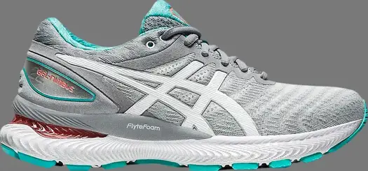 Кроссовки wmns gel nimbus 22 'sheet rock' Asics, серый