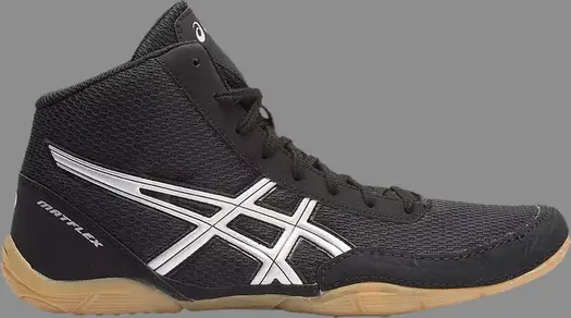 Кроссовки matflex 5 'black silver' Asics, черный