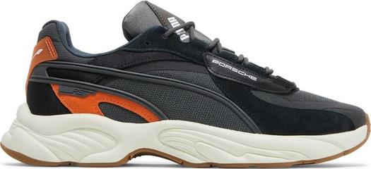 Кроссовки Puma Porsche Legacy x RS-Connect Asphalt Carrot, черный