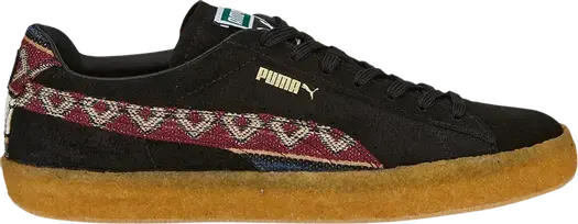Кроссовки Puma Suede Crepe Southwest - Black, черный