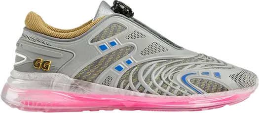 Кроссовки Gucci Ultrapace R Grey Pink, серый