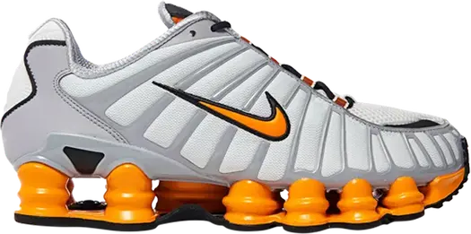 Кроссовки Nike Shox TL 'Off White Orange Peel', белый