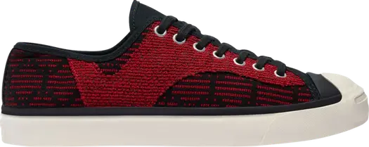 Кроссовки Converse Jack Purcell Rally Patchwork - Tomato Puree, красный