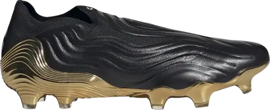 Кроссовки Adidas Copa Sense+ FG 'Black Gold Metallic', черный