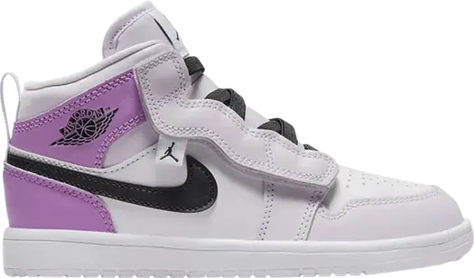 Кроссовки Air Jordan 1 Mid ALT PS Barely Grape, фиолетовый