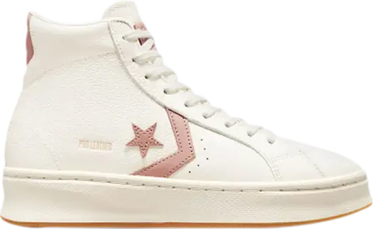 Кроссовки Converse Pro Leather Lift Platform High Egret Vachetta Beige, кремовый