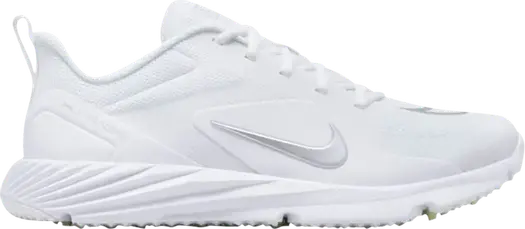 Кроссовки Nike Alpha Huarache 8 Pro TF 'White Metallic Silver', белый