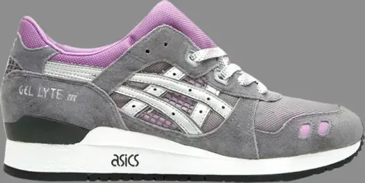 Кроссовки solebox x gel lyte 3 Asics, серый