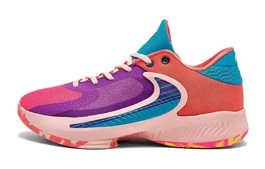 Кроссовки Nike Zoom Freak 4, фиолетовый/розовый/синий