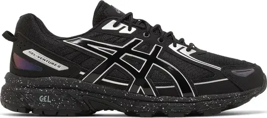 Кроссовки gel venture 6 trail 'black' Asics, черный