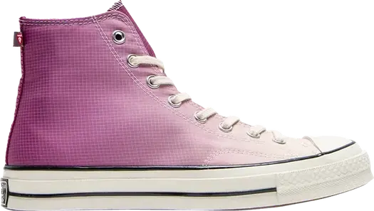 Кроссовки Converse Chuck 70 High Primaloft Rose Maroon, фиолетовый
