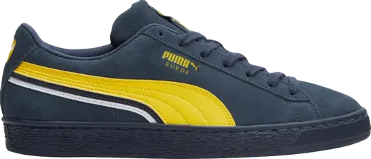 Кроссовки Puma Suede Triplex - Peacoat Maize, синий