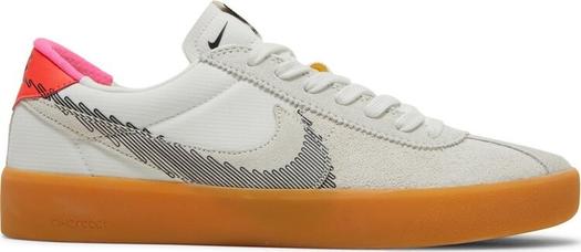 Кроссовки Nike Bruin React T SB 'Rawdacious - Summit White', белый