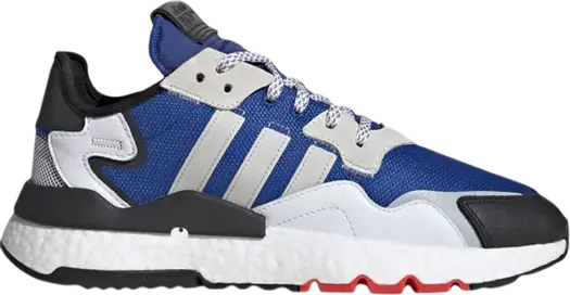 Кроссовки Adidas Nite Jogger 'Royal Blue', синий