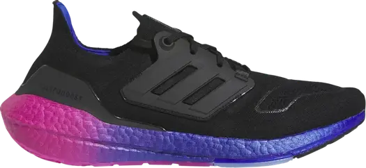 Кроссовки Adidas UltraBoost 22 'Black Lucid Blue Gradient', черный