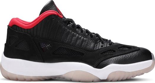 Кроссовки Air Jordan 11 Retro Low IE Bred 2021, черный