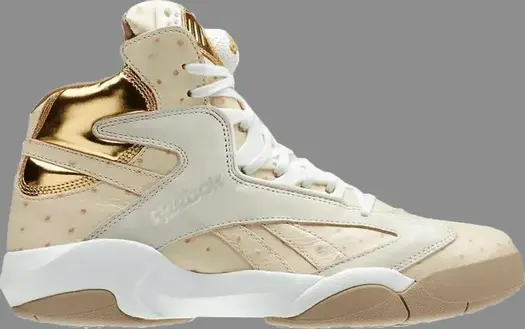 Лимитированные кроссовки shaq attaq 'oistrich' Reebok, белый