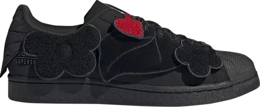Кроссовки Adidas Melting Sadness x Superstar, черный