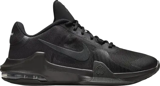 Кроссовки Nike Air Max Impact 4 'Black Off Noir', черный