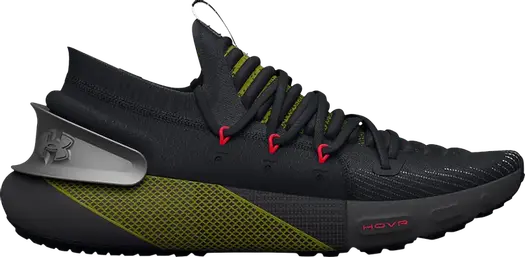 Кроссовки Under Armour HOVR Phantom 3 Black Green Red, черный