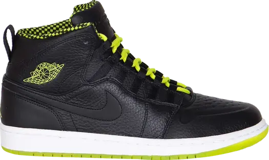 Кроссовки Air Jordan 1 Retro 94 Venom Green, черный