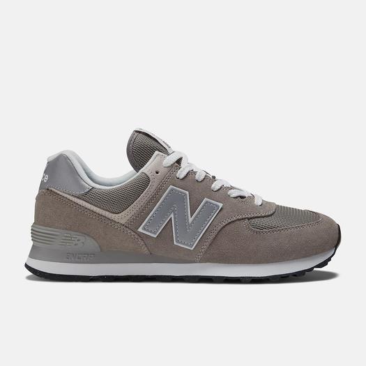 Кроссовки New Balance 574 Core, серый/белый