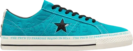 Кроссовки Converse One Star Pro Low Sean Pablo "Paradise" - Rapid Teal