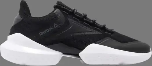 Кроссовки split fuel 'black true grey' Reebok, черный