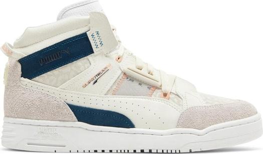 Кроссовки Puma Slipstream Mid Mutation Beast - Ivory Glow Intense Blue, кремовый