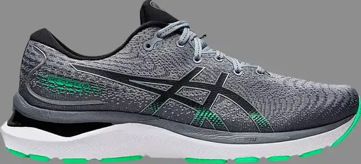 Кроссовки gel cumulus 24 'sheet rock green' Asics, серый