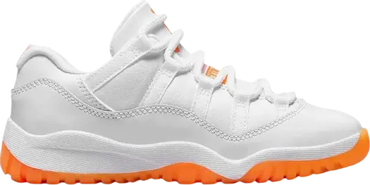 Кроссовки Air Jordan 11 Retro Low PS Bright Citrus, белый