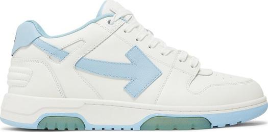 Кроссовки Off-White Out of Office White Light Blue, белый