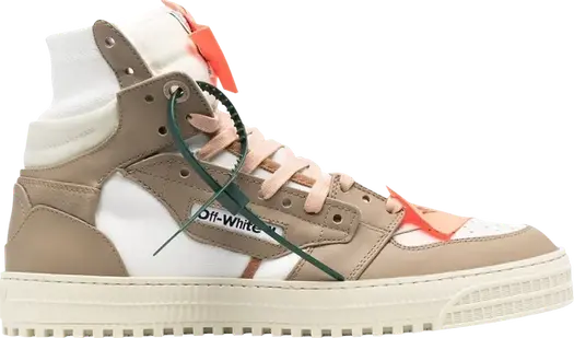 Кроссовки Off-White Off-Court 3.0 High Dark Sand, коричневый