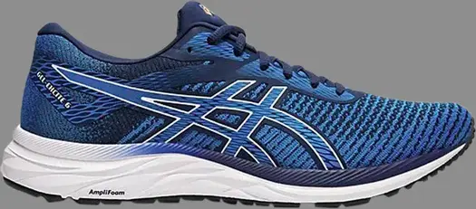 Кроссовки gel excite 6 twist 'blue expanse white' Asics, синий