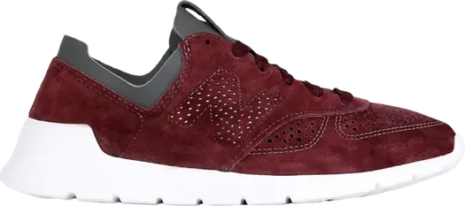 Кроссовки New Balance 1978 Made in USA 'Burgundy Dark Grey', красный