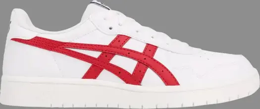 Кроссовки japan s gs 'classic red' Asics, белый