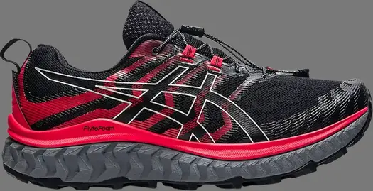 Кроссовки trabuco max 'black electric red' Asics, черный
