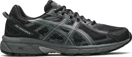 Кроссовки gel venture 6 'black' Asics, черный