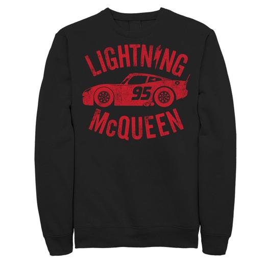 Мужской винтажный свитшот Disney/Pixar Cars Lightning McQueen Licensed Character