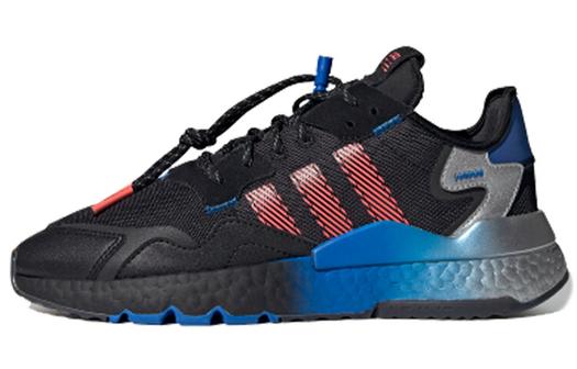 Кроссовки Adidas Originals Nite Jogger 'Black Flash Red Blue'
