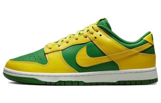 Кроссовки Nike Dunk Low 'Oregon', баскетбольная классика, зеленый/серый