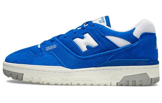 Кроссовки New Balance NB 550 Vintage Unisex, синий/белый