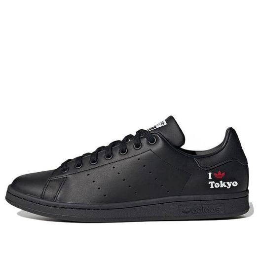 Кроссовки adidas originals Stan Smith 'Black White Red', черный