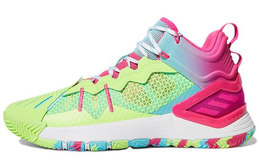 Кроссовки Adidas D Rose Son of Chi Godspeed Signal, зеленый/розовый