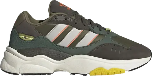 Кроссовки Adidas Retropy F90 'Focus Olive Grey', зеленый