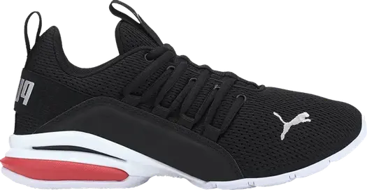 Кроссовки Puma Axelion Jr Black Silver, черный