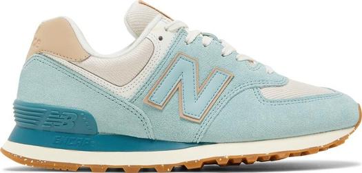 Кроссовки New Balance Wmns 574, голубой/светло-бежевый