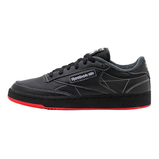 Кроссовки Reebok Classic Club C 85, черный/красный