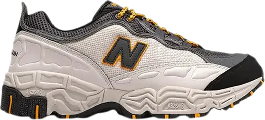 Кроссовки New Balance 801 'Beige Black', коричневый