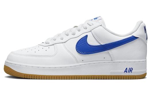 Кроссовки Nike Air Force 1 '07 Low Retro, белый/синий